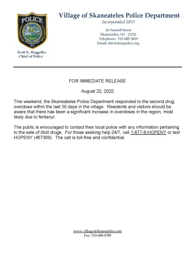 Press Release 8-22-22